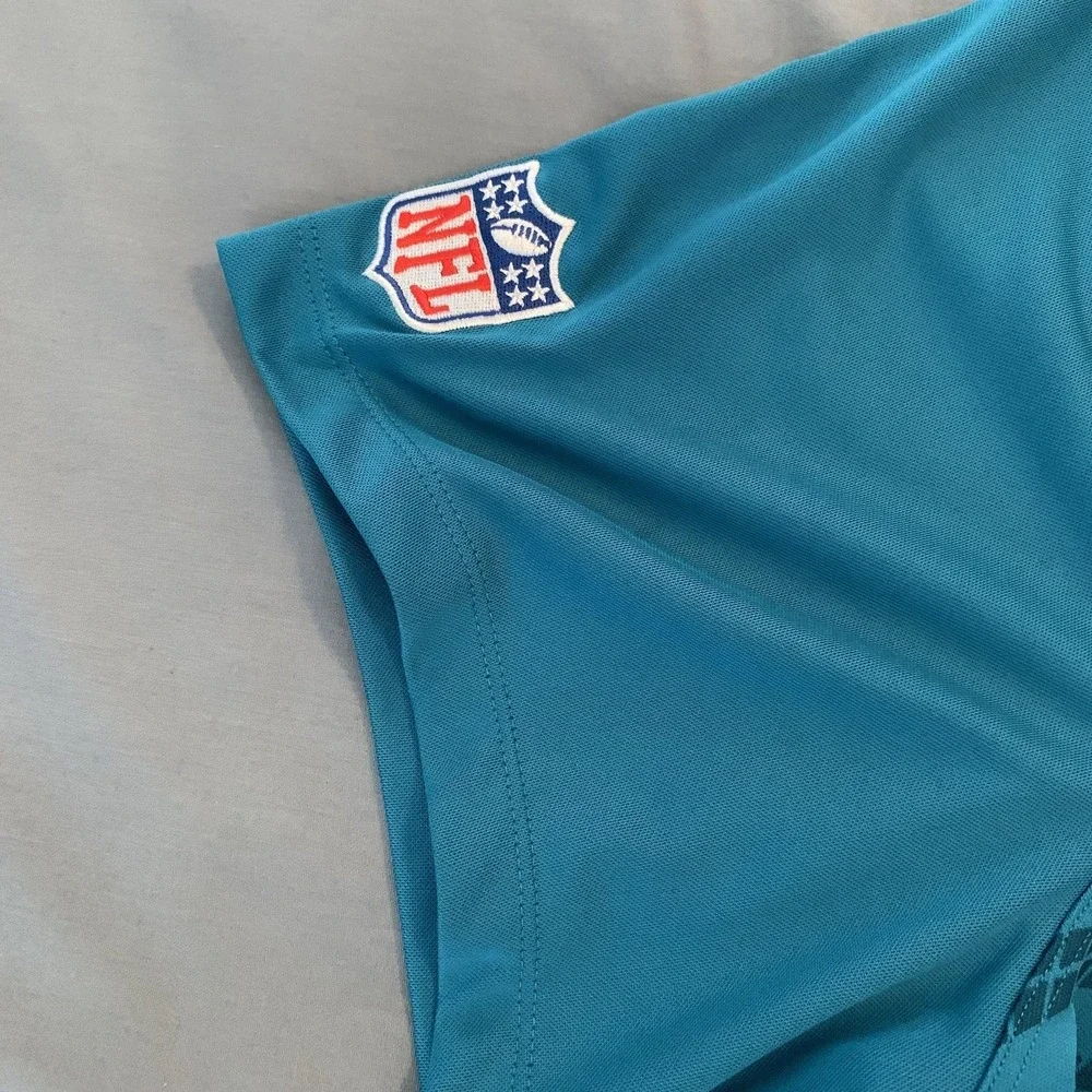 Jacksonville Jaguars Shirt Mens 2XL Blue NFL‎ Football Nike Dri Fit Polo
